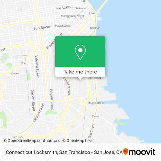 Connecticut Locksmith map