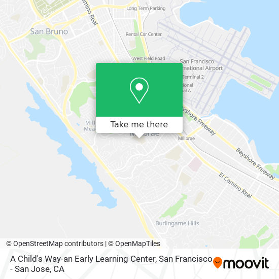 Mapa de A Child's Way-an Early Learning Center