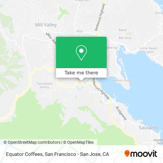 Equator Coffees map