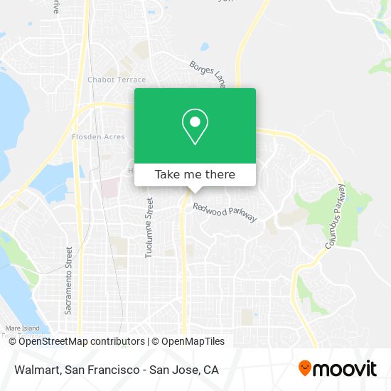 Walmart map