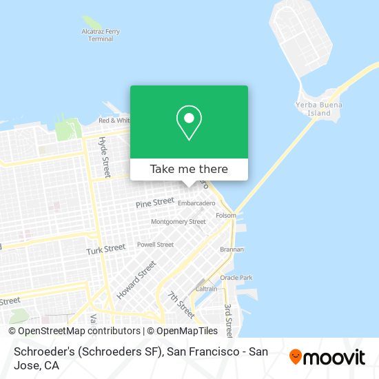 Schroeder's (Schroeders SF) map