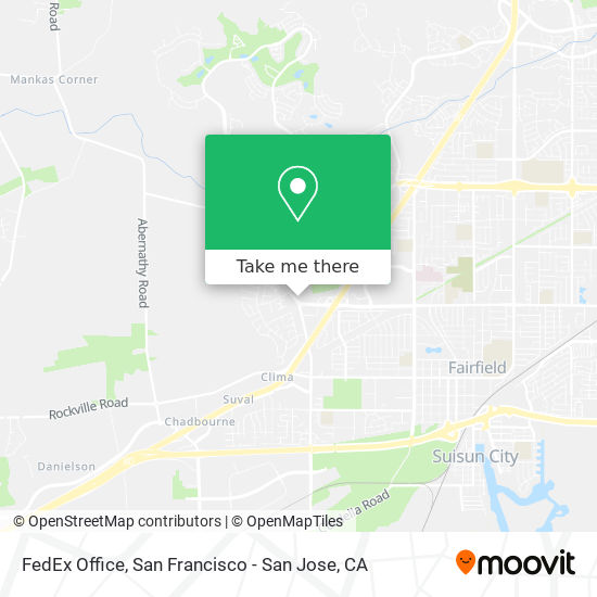 FedEx Office map