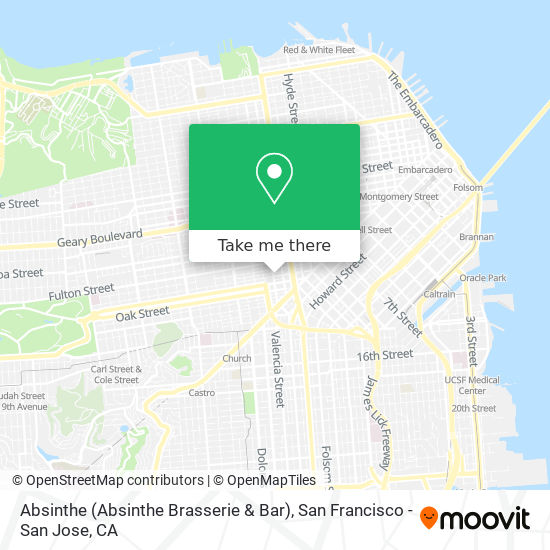 Absinthe (Absinthe Brasserie & Bar) map