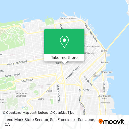 Leno Mark State Senator map
