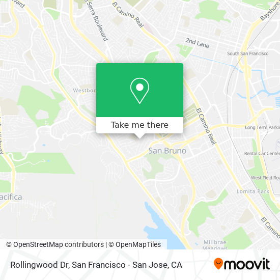 Rollingwood Dr map