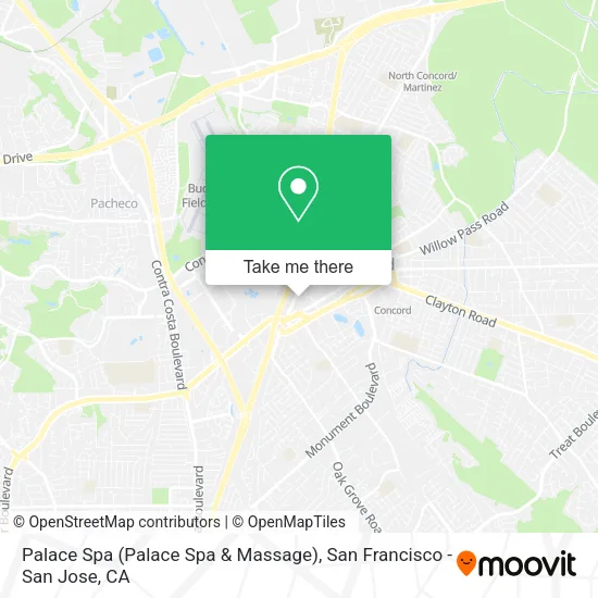 Mapa de Palace Spa (Palace Spa & Massage)