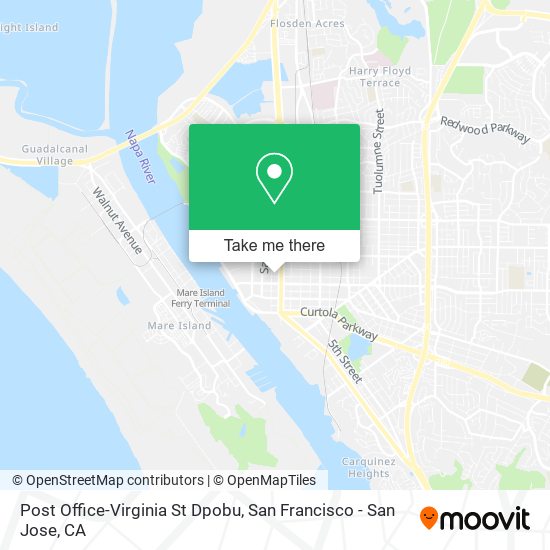 Post Office-Virginia St Dpobu map