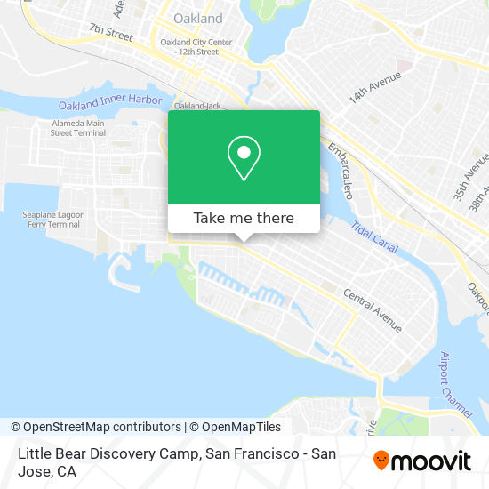 Little Bear Discovery Camp map