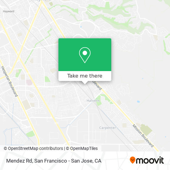 Mendez Rd map