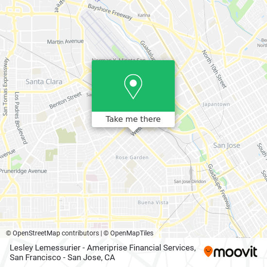 Lesley Lemessurier - Ameriprise Financial Services map