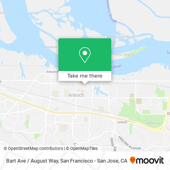 Mapa de Bart Ave / August Way