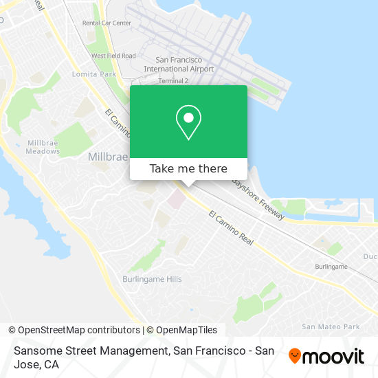 Sansome Street Management map