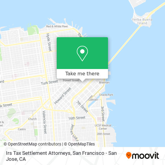 Mapa de Irs Tax Settlement Attorneys