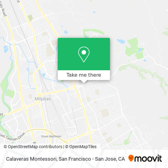 Mapa de Calaveras Montessori