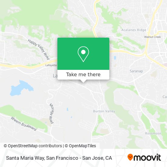 Santa Maria Way map