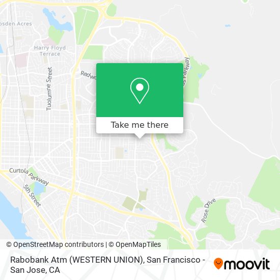 Rabobank Atm (WESTERN UNION) map