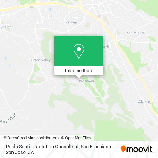 Paula Santi - Lactation Consultant map