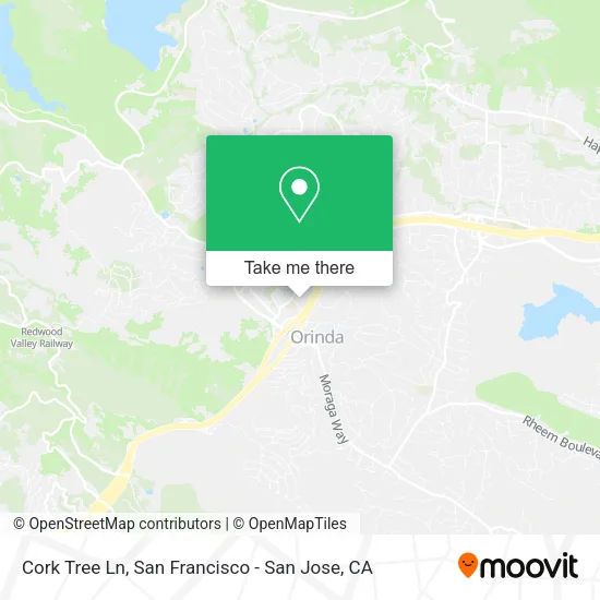Mapa de Cork Tree Ln