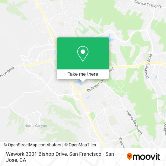 Wework 3001 Bishop Drive map