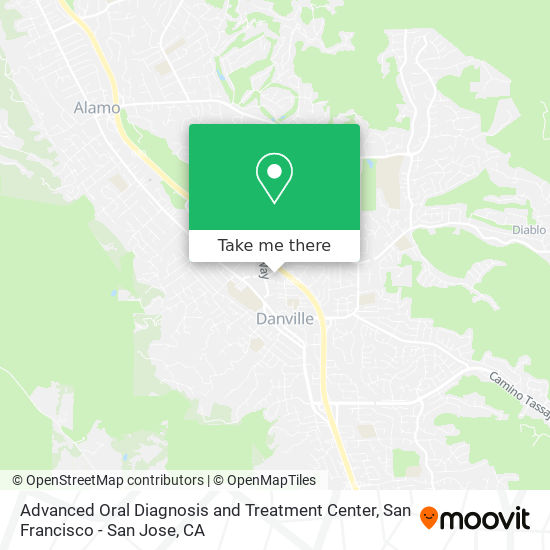 Advanced Oral Diagnosis and Treatment Center map