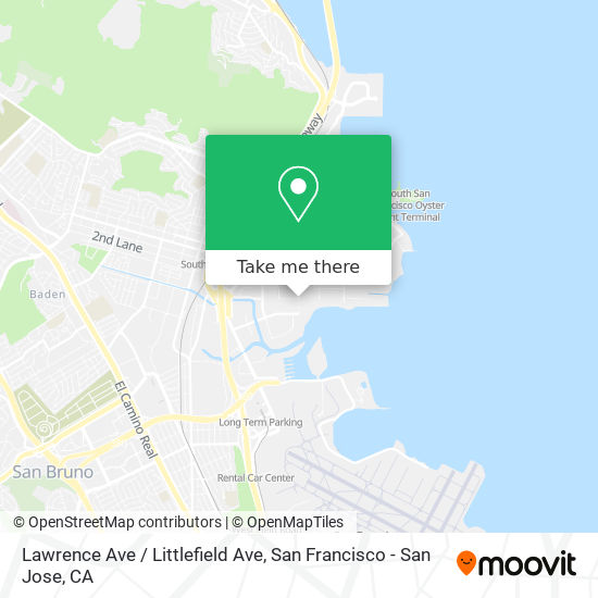 Mapa de Lawrence Ave / Littlefield Ave