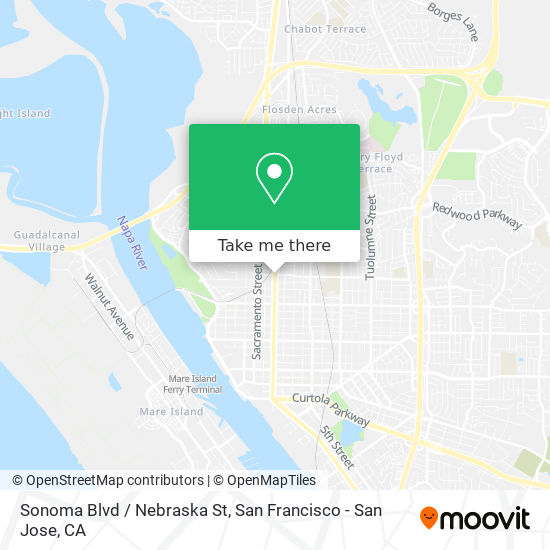 Mapa de Sonoma Blvd / Nebraska St