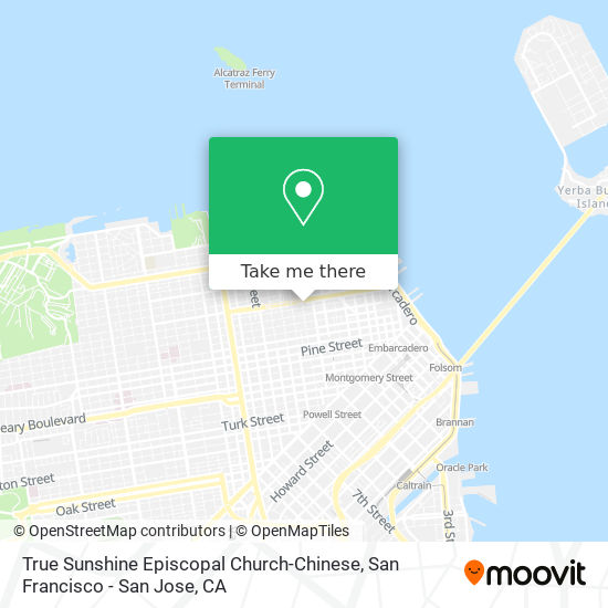 Mapa de True Sunshine Episcopal Church-Chinese