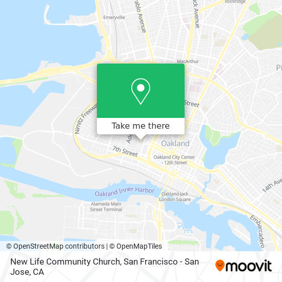 Mapa de New Life Community Church