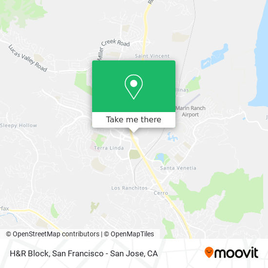 H&R Block map