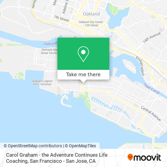Carol Graham - the Adventure Continues Life Coaching map