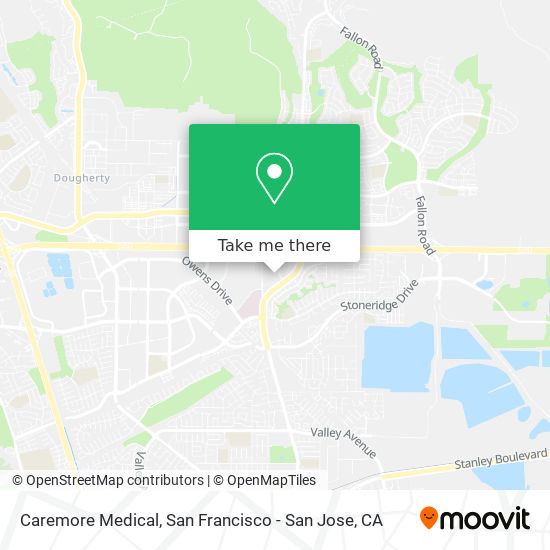 Caremore Medical map