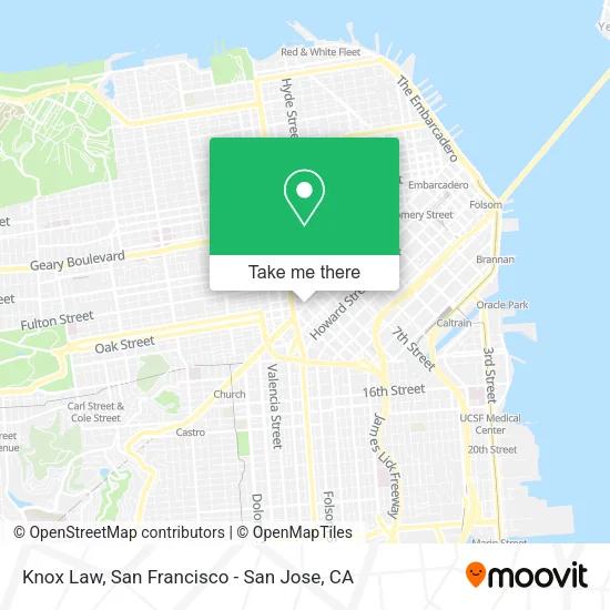 Mapa de Knox Law