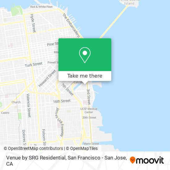 Venue by SRG Residential map