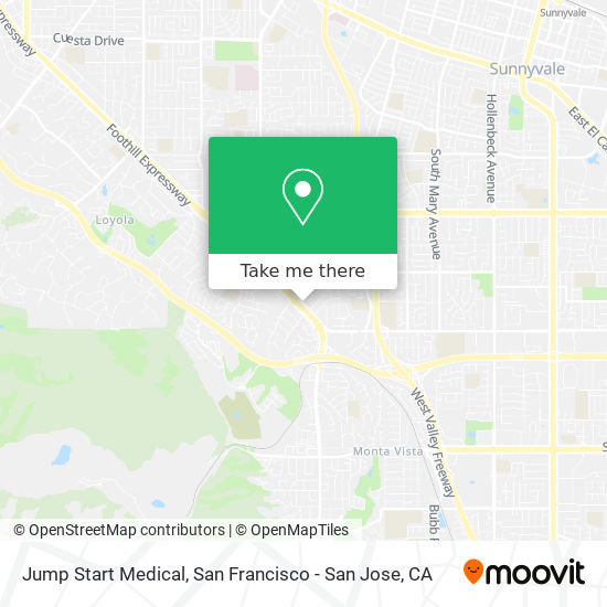 Mapa de Jump Start Medical