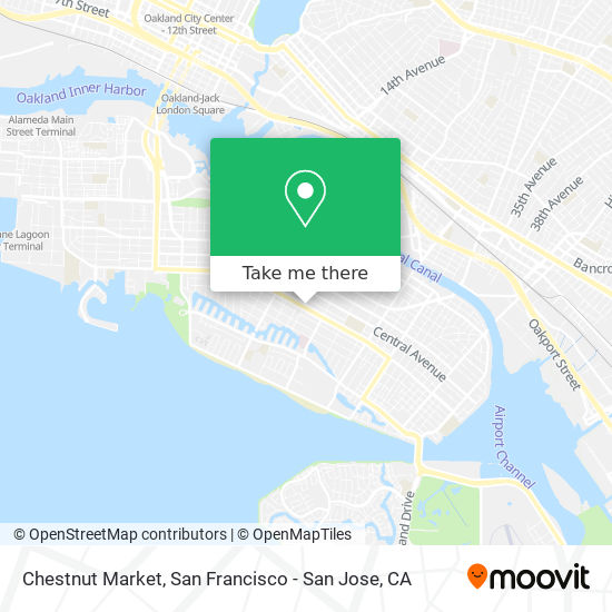 Chestnut Market map