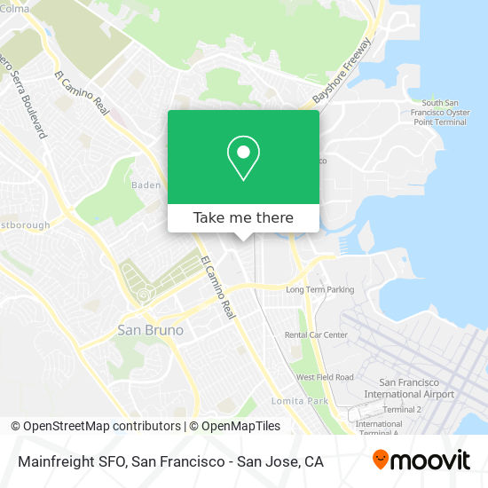 Mainfreight SFO map