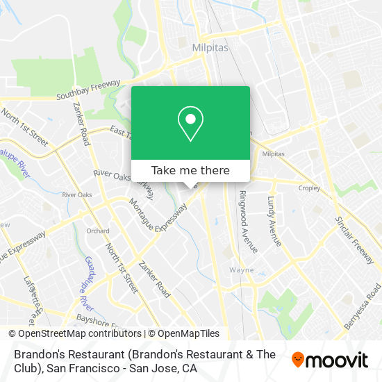 Brandon's Restaurant (Brandon's Restaurant & The Club) map