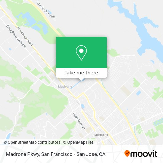 Madrone Pkwy map