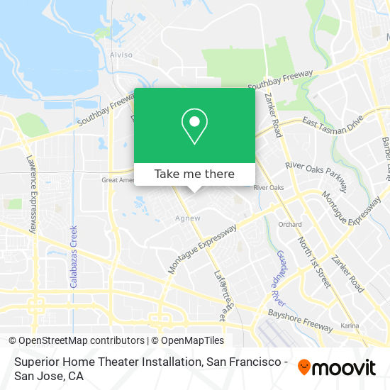 Superior Home Theater Installation map