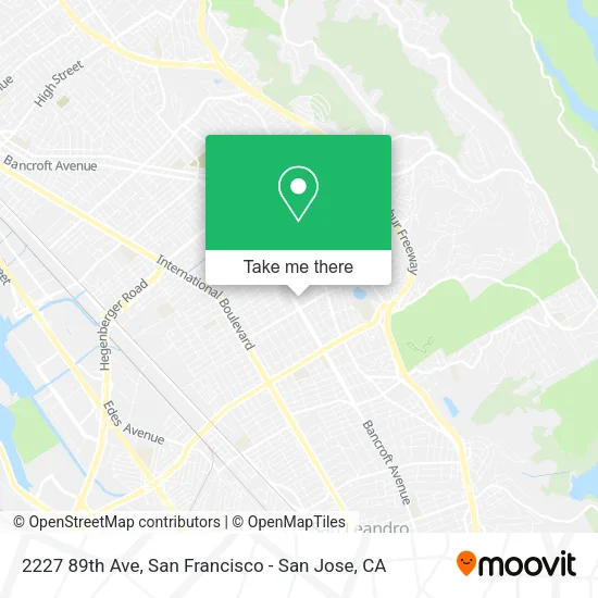 Mapa de 2227 89th Ave