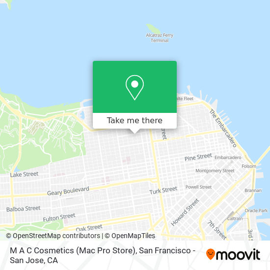 M A C Cosmetics (Mac Pro Store) map