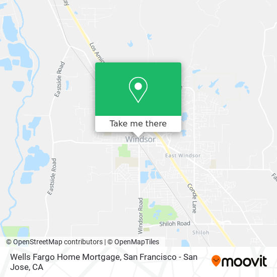 Wells Fargo Home Mortgage map