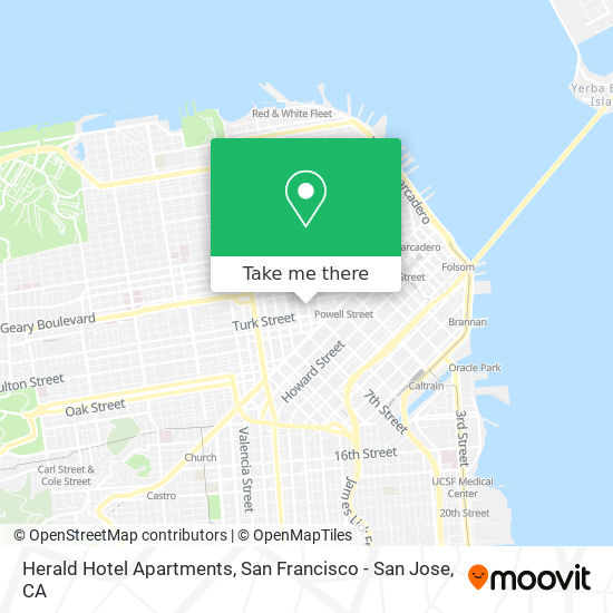 Herald Hotel Apartments map