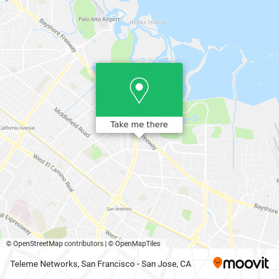 Teleme Networks map