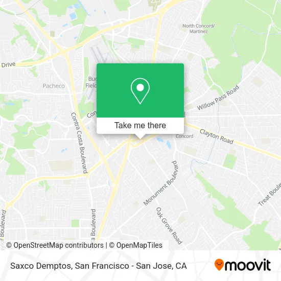 Mapa de Saxco Demptos