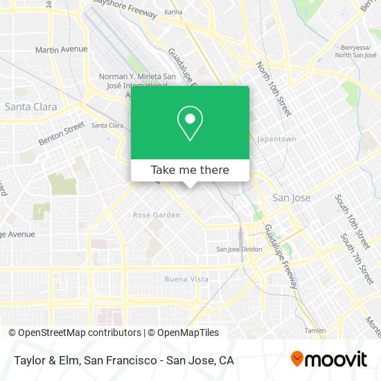 Taylor & Elm map