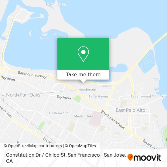 Mapa de Constitution Dr / Chilco St