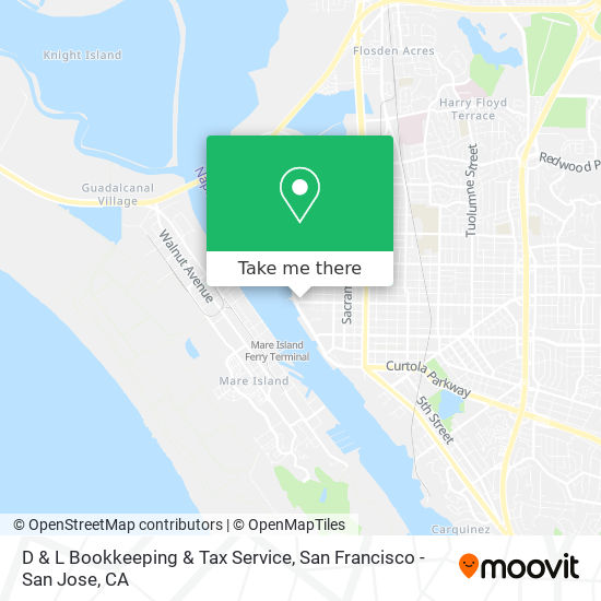 D & L Bookkeeping & Tax Service map