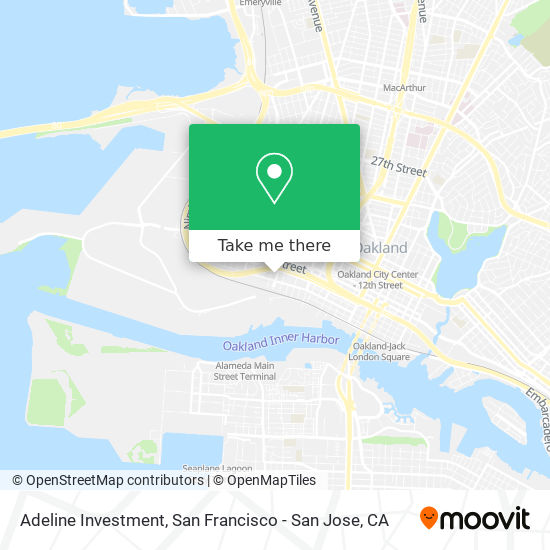 Adeline Investment map