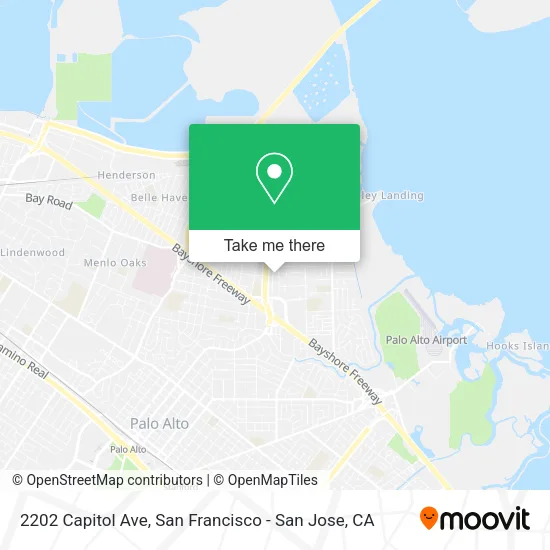 Mapa de 2202 Capitol Ave